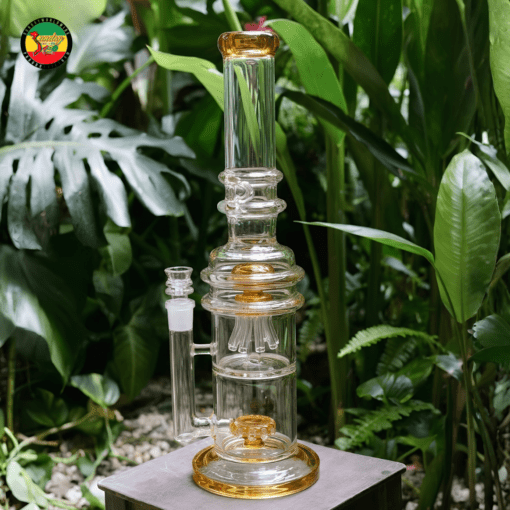Điếu Cày Thủy Tinh Golden Tree - BTT694
