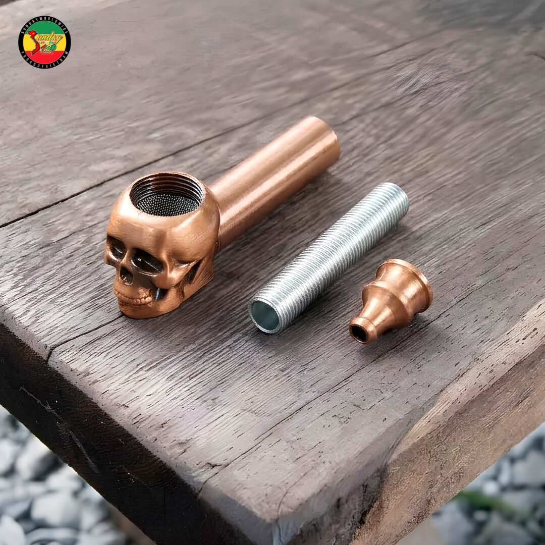 Tẩu Kim Loại SKULL METAL - TT61 - Ảnh 2