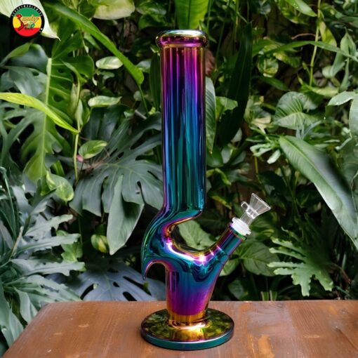 Điếu Cày Thủy Tinh Rainbow Pistol Grip - BTT317 (chỉ có tại chi nhánh Tân Bình)
