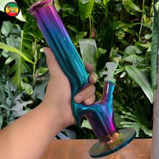 13 - Điếu Cày Thủy Tinh Rainbow Pistol Grip - BTT317 (chỉ có tại chi nhánh Tân Bình)