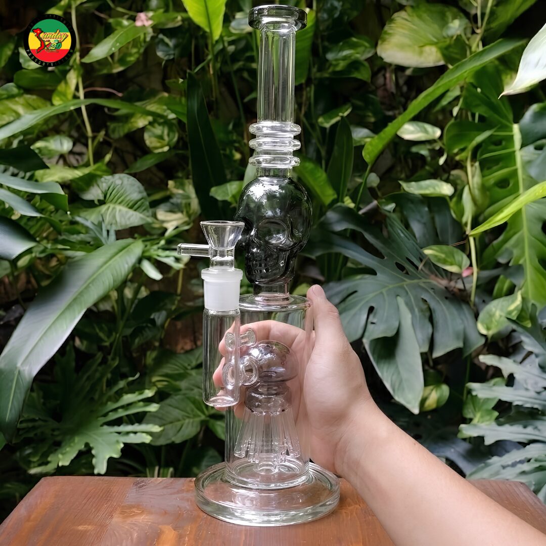 Điếu Cày Thủy Tinh Grey Skull Matrix - BTT474 (chỉ có tại chi nhánh quận 1) 2 Điếu Cày Thủy Tinh Grey Skull Matrix - BTT474 (chỉ có tại chi nhánh quận 1) - Ảnh 2