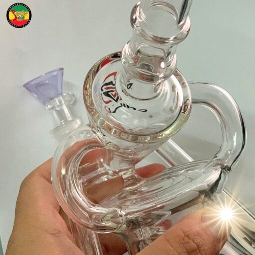 Điếu Cày Recycler Cú Xoáy Hồng - BTT719 (chỉ có tại chi nhánh Tân Bình) 5 6 - Điếu Cày Recycler Cú Xoáy Hồng - BTT719 (chỉ có tại chi nhánh Tân Bình)