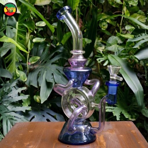 Điếu Cày Thủy Tinh Purple Cobalt Klein Donut - BTT467 (chỉ có tại chi nhánh quận 1)