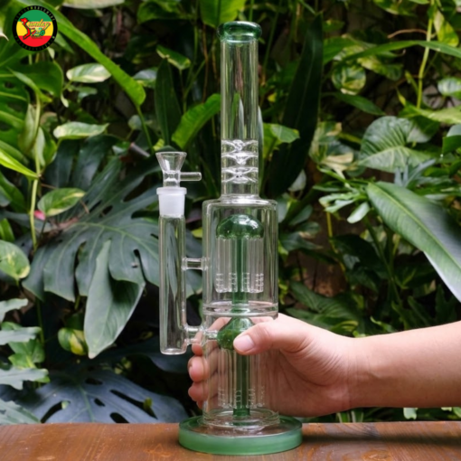Điếu Cày Thủy Tinh Lọc Kép Lục Bảo - BTT696 (chỉ có tại chi nhánh Q1)