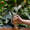 Điếu Cày Thủy Tinh Vòng Tròn Hổ Phách - BTT488 (chỉ có tại chi nhánh Q1)