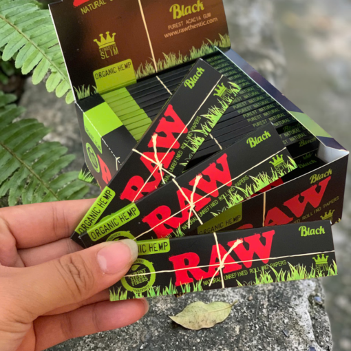 Alternative view of Giấy Cuốn RAW Black Kingsize - GC163